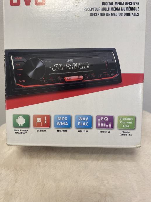 Avtoradio JVC USB/MP3/