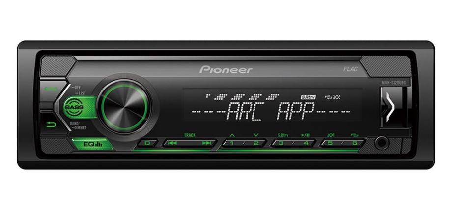 Pioneer mvh s120ubg как подключить айфон