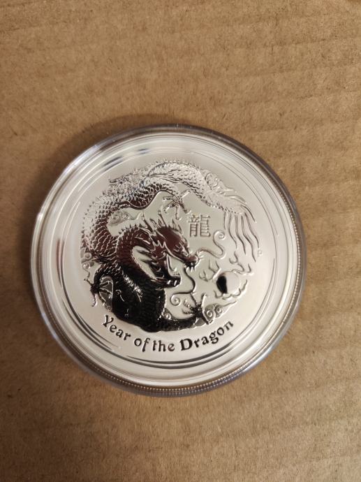 Lunar II - Year of the Dragon (Leto zmaja) 2oz 2012