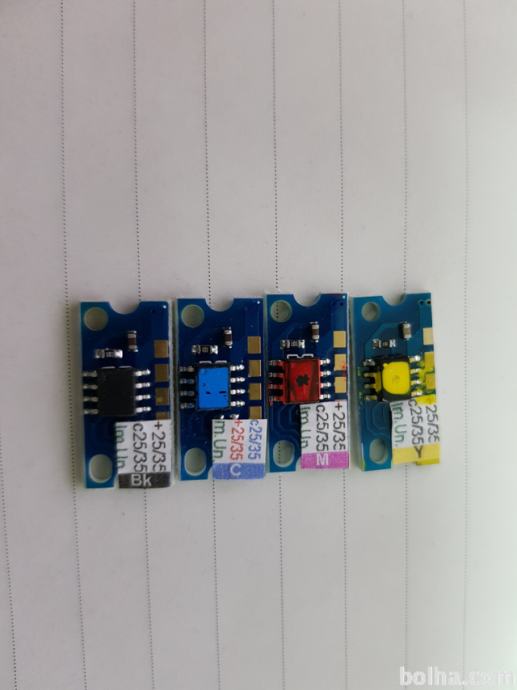 BIZHUB C35/35P DRUM RESET CHIP (IU-imaging unit problem)