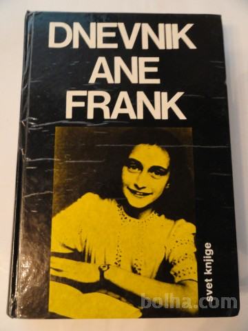 ANNA FRANK, DNEVNIK ANE FRANK