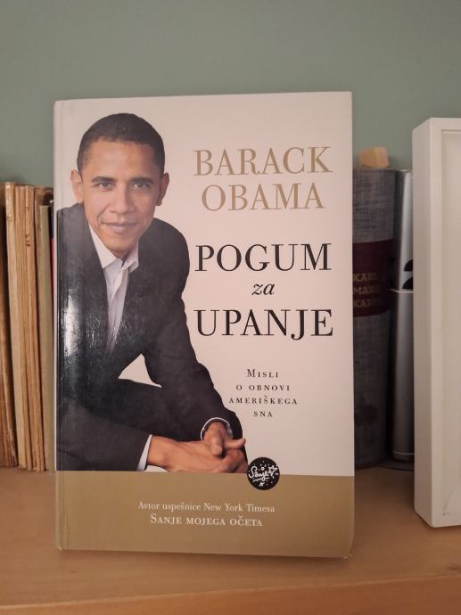 Knjiga Barack Obama Pogum za upanje