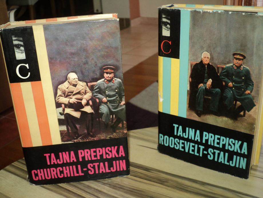 TAJNA PREPISKA ROOSEVELT-STALJIN in CHURCHILL-STALJIN