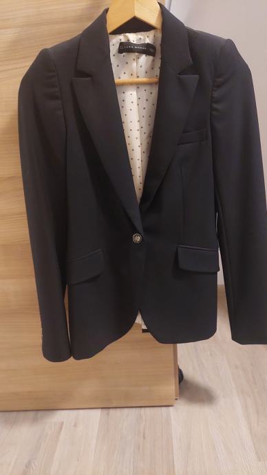 KOT NOV ČRNI ŽENSKI BLAZER ŠT.34 ZARA