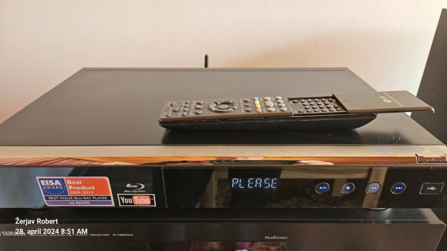 Lg BD390 Bluray predvajalnik