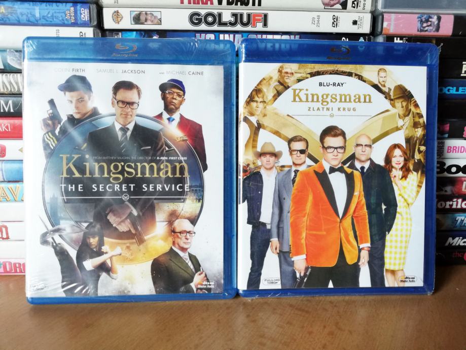 Kingsman I-II (2014-2017) (ŠE ZAPAKIRANO) / Slovenski podnapisi