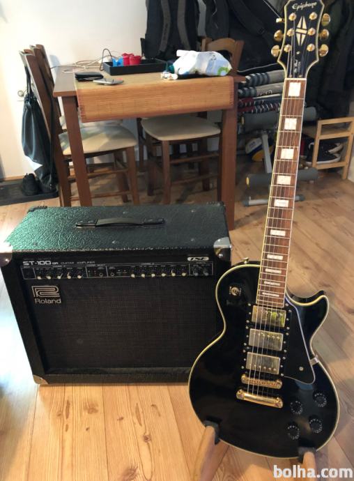 EPIPHONE les poul custom in ROLAND ST-100 DR tse