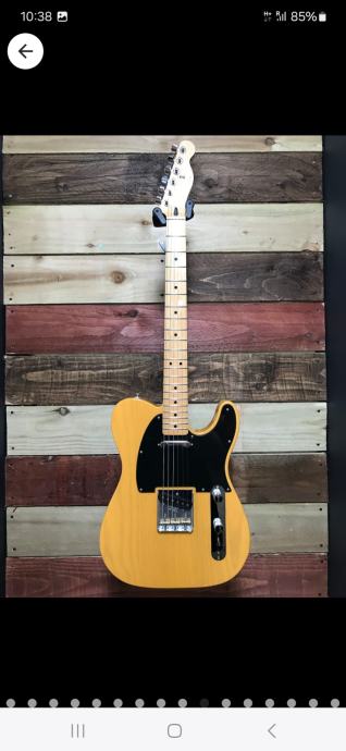 Fender FSR Special Edition Deluxe Ash Telecaster Butterscotch Blonde