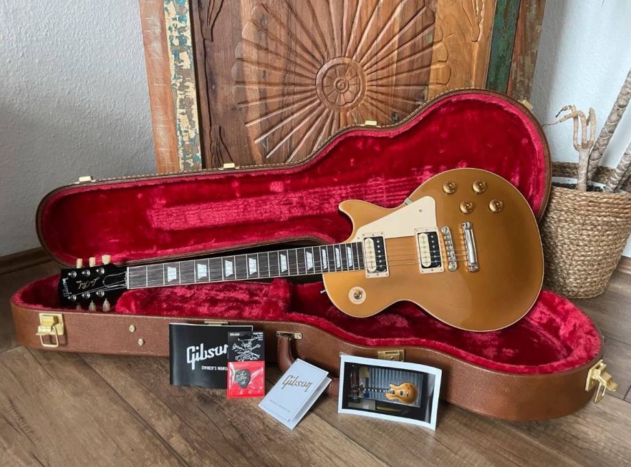 Gibson Slash Victoria Les Paul Standard Goldtop Seymour Duncan 2022