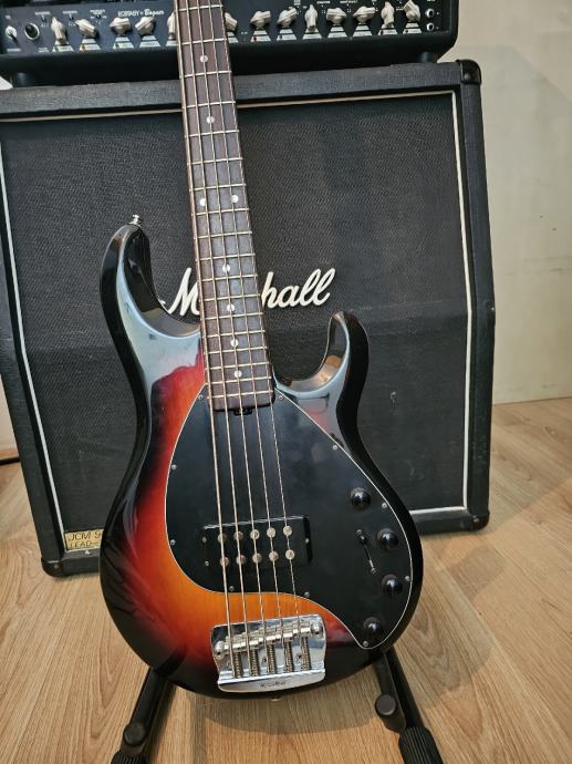 Music Man StingRay 5 bas 1998 Vintage sunburst - ZNIŽANA CENA