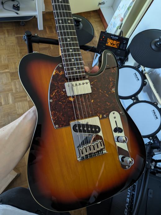 Telecaster - JET JT-350 SBR, SH - Električna kitara