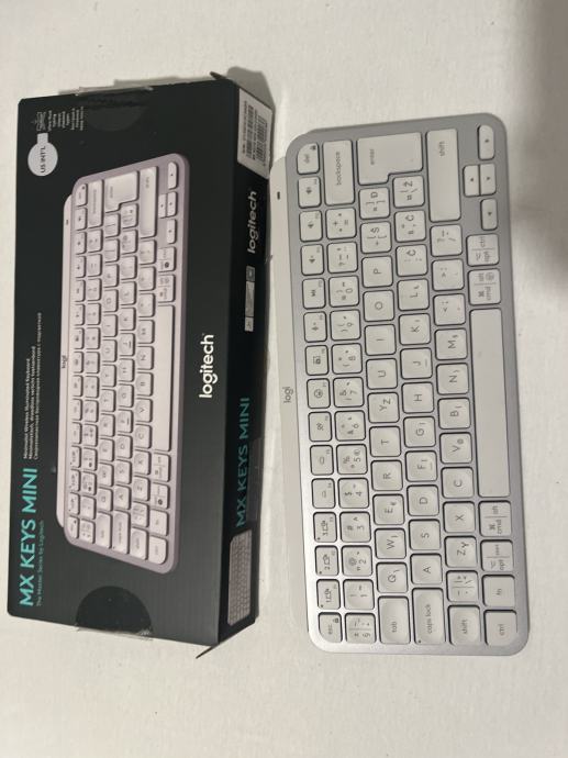 Logitech MX Keys Mini tipkovnica, bela, SLO g.