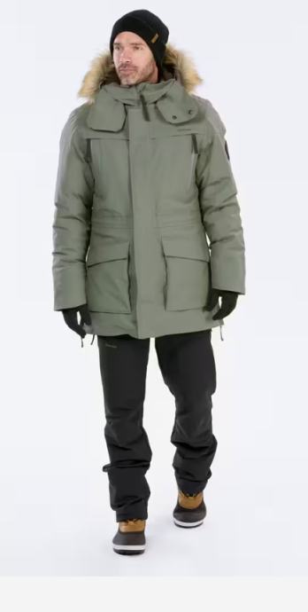 Moška zimska bunda (parka) Decathlon SH 900