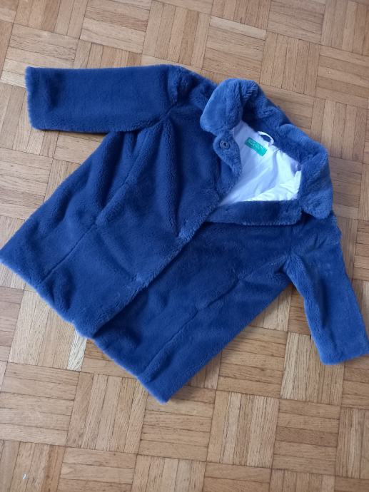 Benetton oversize plašček 3-4 leta