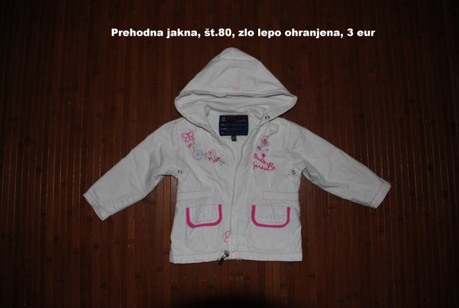 Bunda, Jakna, Jopica, softshell št.80, 86, 98