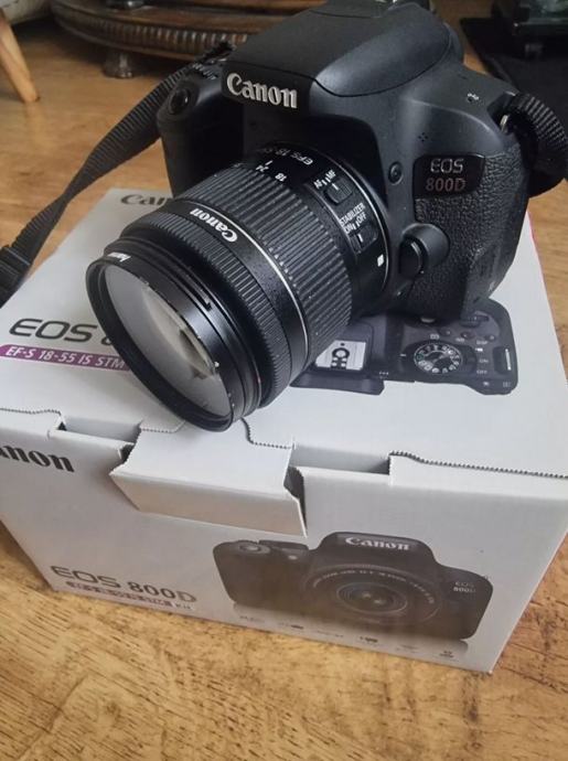 Canon EOS 800D 24.2 MP SLR Camera - Black