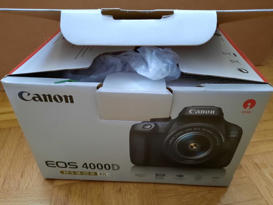 Canon Eos 4000d Ef S 18 55 Iii Kit