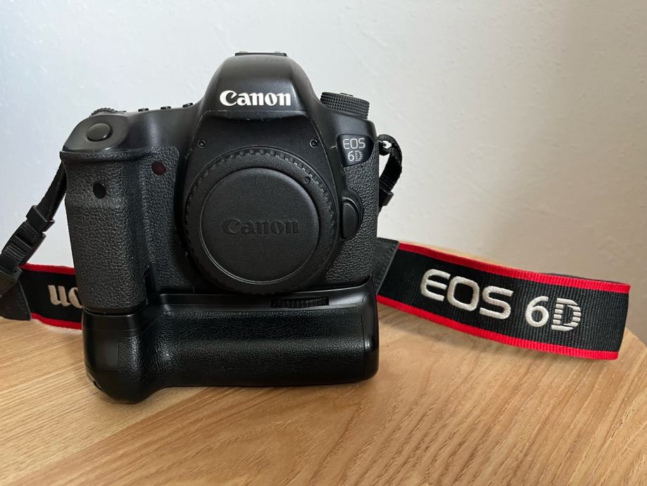 Canon EOS 6D + battery grip