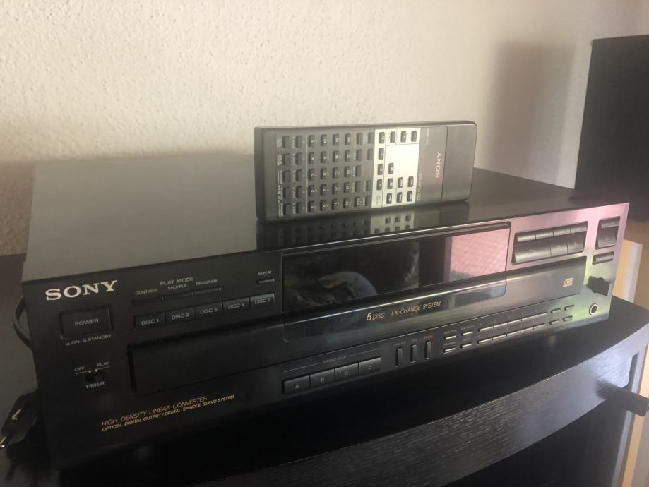 CD changer sony cdc c545