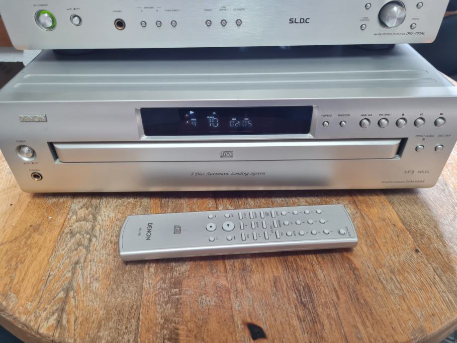 DENON DCM-500AE, 5 CD/MP3 CHANGER / PLAYER