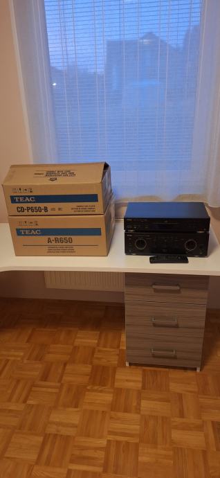 Prodam kakovostna CD player CD-P650 in TEAC HiFi ojačevalec A-R650