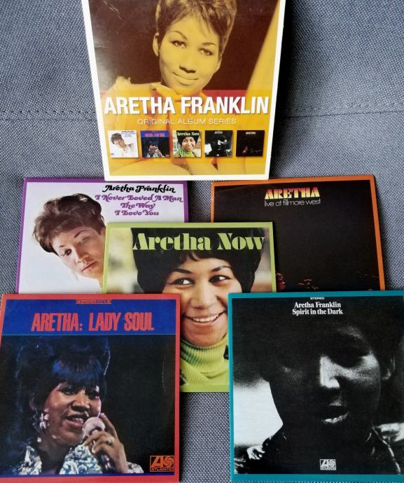 Aretha Franklin - Original Album Series (5 CD albumov)