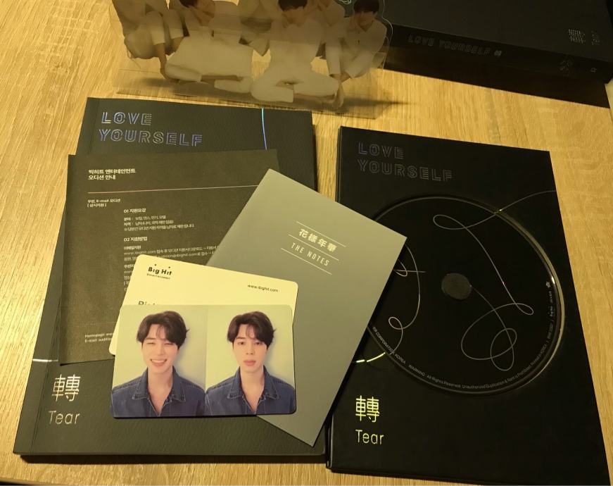 BTS album: Love yourself: Tear