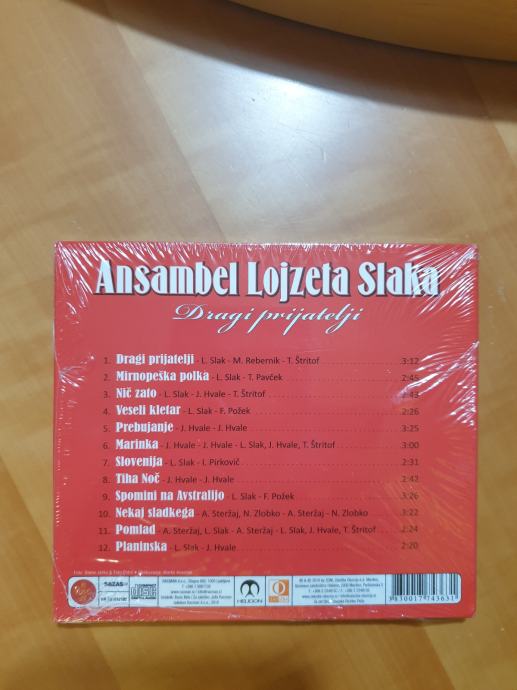 CD od ANSAMBEL LOJZETA SLAKA- Dragi prijatelji