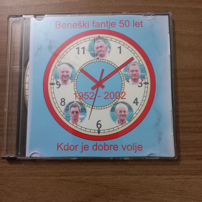 CD BENEŠKI FANTJE 50 LET, KDOR JE DOBRE VOLJE