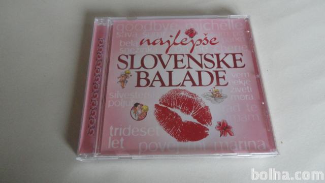 CD - NAJLEPŠE SLOVENSKE BALADE