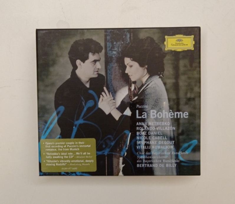 CD Opera La Bohème Puccini + libretto