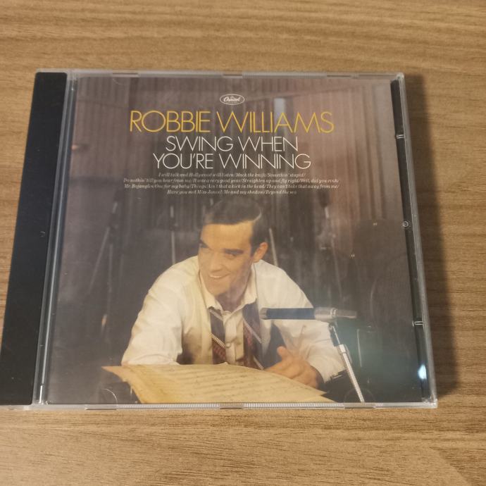 CD ROBBIE WILLIAMS, SWING WHEN YOU ARE WINNING