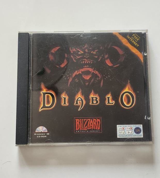 CD - ROM,WINDOWS 95 - DIABLO