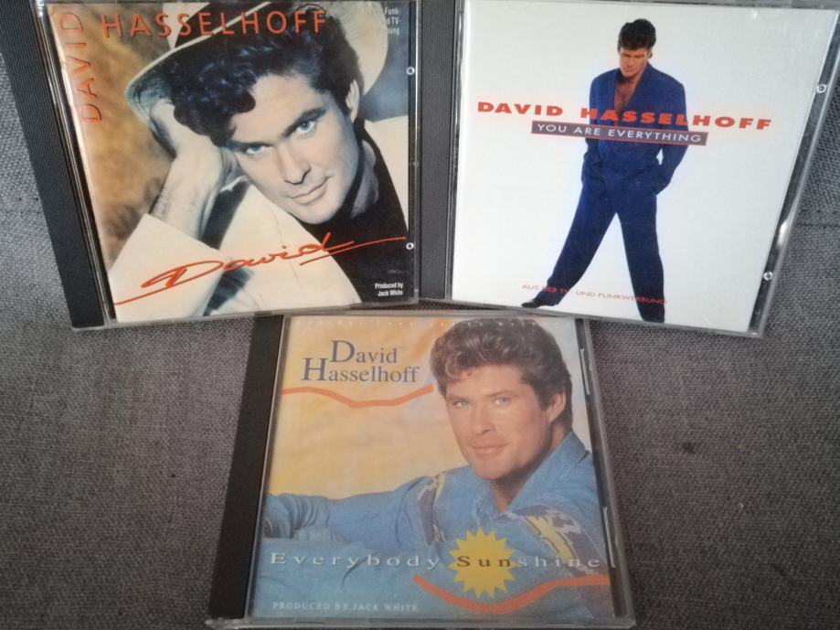 Hasselhoff, 3xCD: David, Everybody Sunshine, You Are Everything