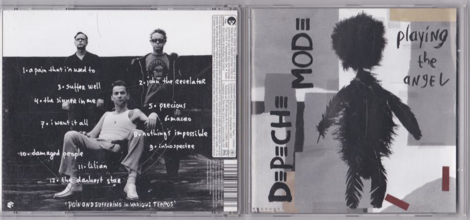 Depeche Mode Playing The Angel Cd Album