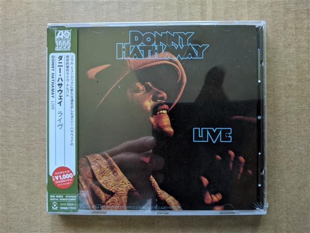 DONNY HATHAWAY - Live CD