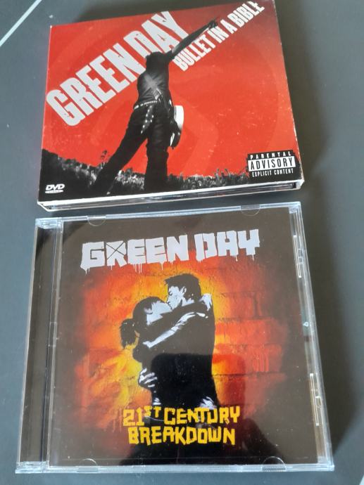 Green Day Bullet in a Bible CD+DVD in CD 21st Century Breakdown