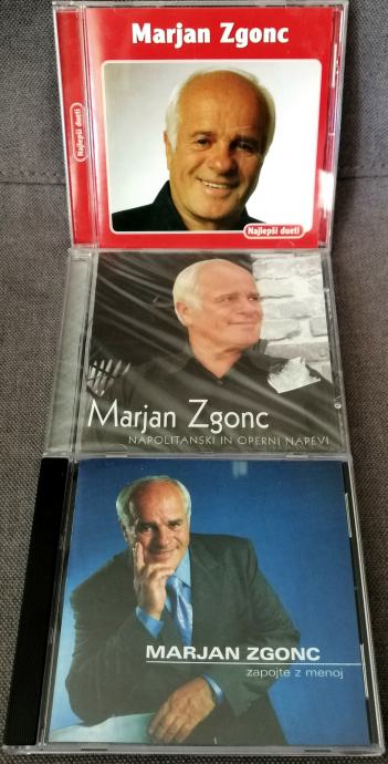 Marjan Zgonc - zbirka 3 albumov (3xCD)