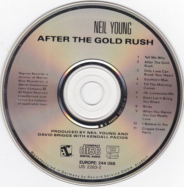 tell me why neil young after the gold rush