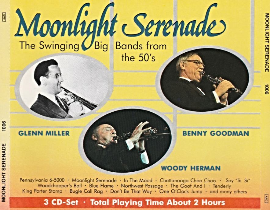 VA ‎– Moonlight Serenade - The Swinging Big Bands (3x CD)