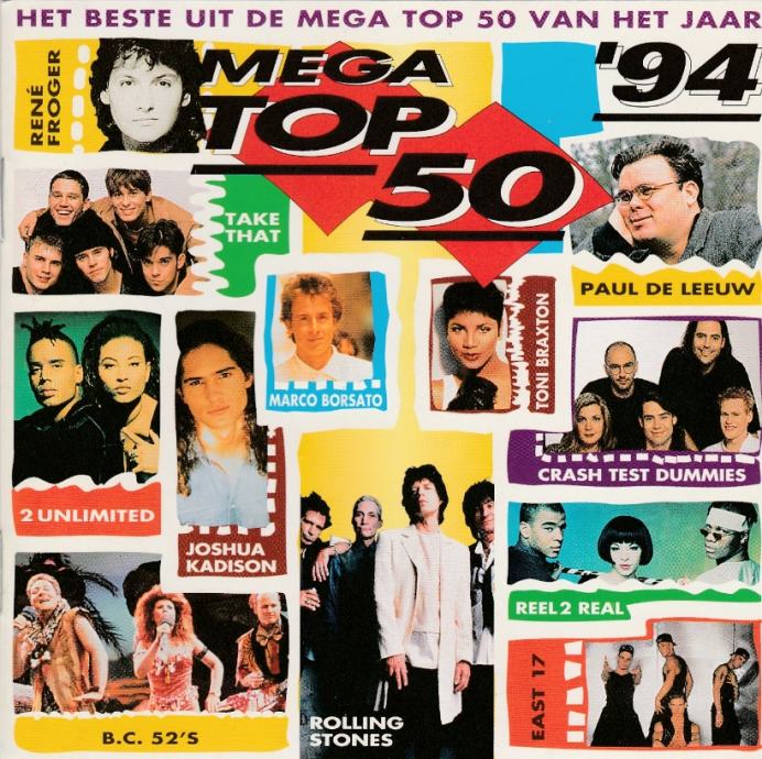 Various – Het Beste Uit De Mega Top 50 Van Het Jaar '94  (2x CD)