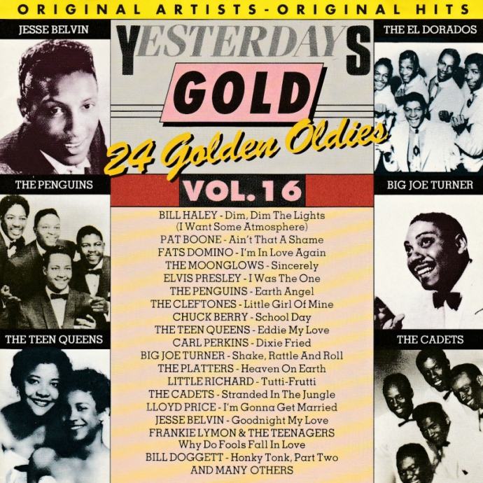 Various – Yesterdays Gold Vol. 16 (24 Golden Oldies) (CD)