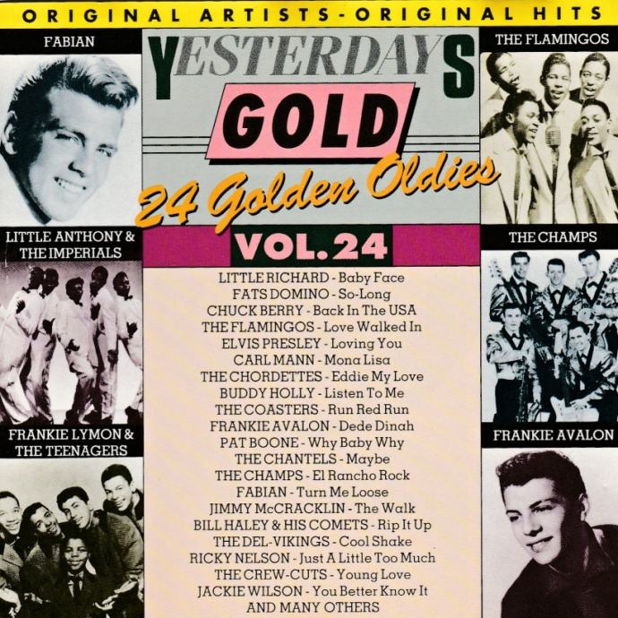 Various – Yesterdays Gold Vol. 24 (24 Golden Oldies) (CD)