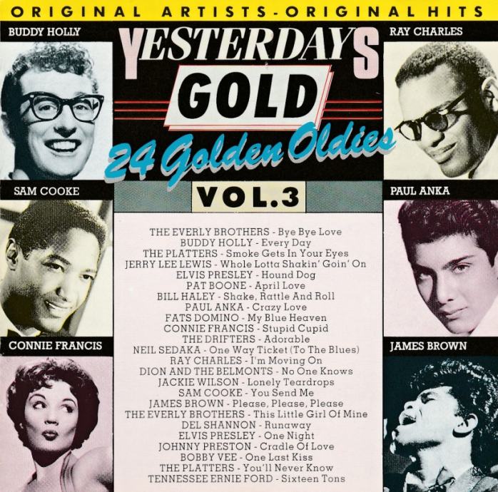 Various – Yesterdays Gold Vol. 3 (24 Golden Oldies) (CD)