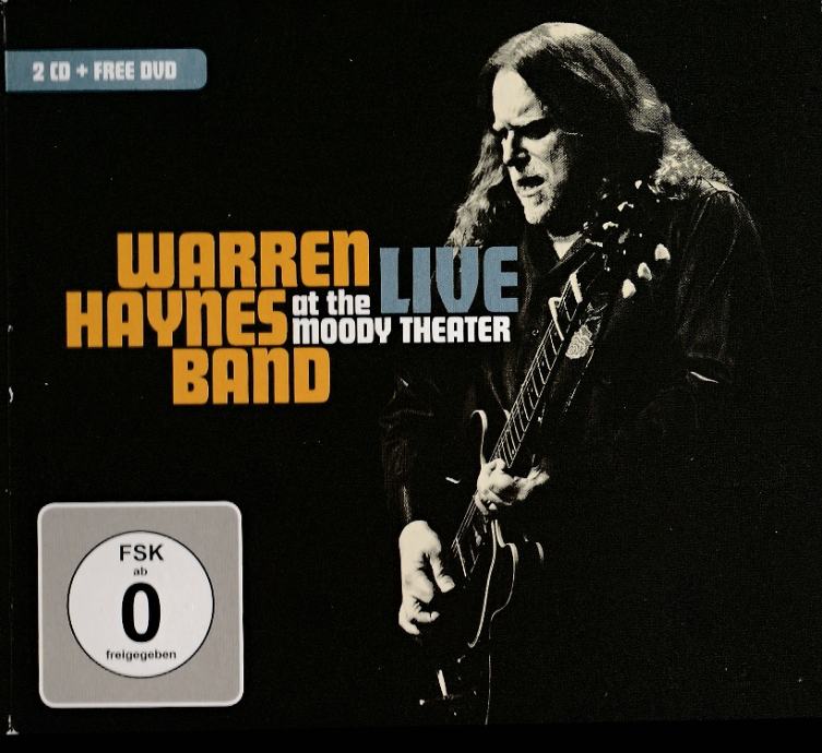 Warren Haynes Band – Live At The Moody Theater  (2x CD + DVD)