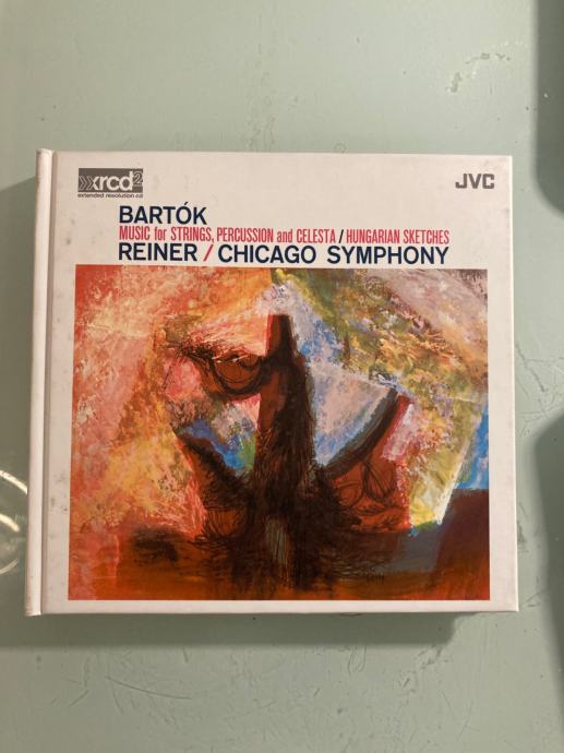 XRCD Bela Bartok, Fritz Reiner: Music For Strings, Percussion And Cele