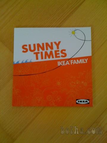 Zgoščenka, CD SUNNY TIMES Ikea z različnimi skladbami naprodaj