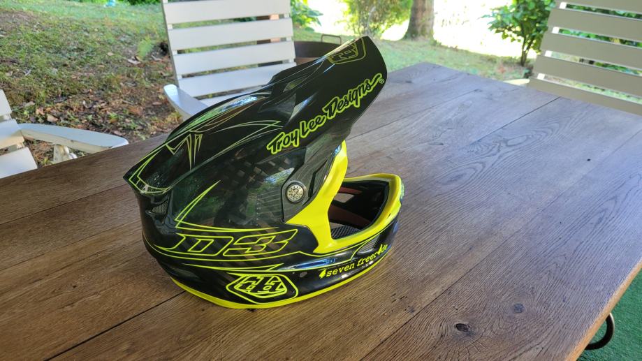 Full Face čelada Troy Lee Designs D3 Carbon