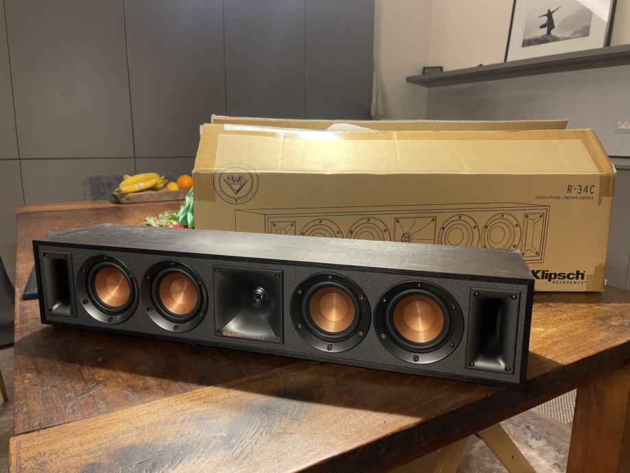 Klipsch R-34C - popolnoma nov box / zvočnik