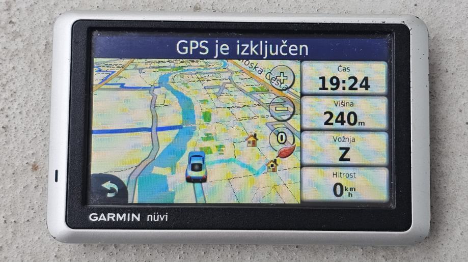 GARMIN navigacija NUVI 1300 Samo osnova Brez nosilca in polnilca  Ni p